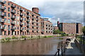 Roberts Wharf on the River Aire in Leeds