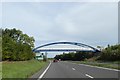 Minor track bridge over A11 (Attleborough by-pass)