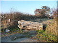 NZ4912 : Blocked gateway and flytipping notice, on Seamer Road by Christine Johnstone