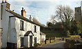 Cottage and church, Sherford