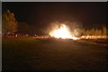 Bonfire in Rawcliffe Country Park