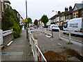 TQ2770 : Digging up Bickersteth Road by Robin Webster