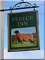 Fleece Inn pub sign