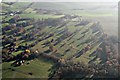 Autumn colours and long shadows in South Ormsby Park: aerial 2018