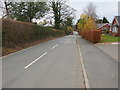 Road (B5429) in Llandyrnog