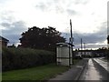TF7219 : Bus shelter, Lynn Road, Gayton by David Smith