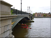 TQ2777 : Battersea Bridge by Robin Webster