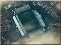 Rugby Park Stadium from the air