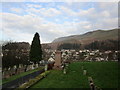 View from the churchyard, Strathblane