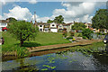 Riverside housing near Barrow-upon-Soar