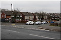 Houses and cars, Cricklewood Close, Bridgend