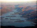 Loch Lomond from the air