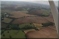 TF4270 : Cropmarks and ridge and furrow north of Skendleby: aerial 2018 (1) by Chris
