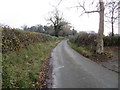 Minor road at Cae Onnen