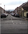 Northern end of Central Street, Ystrad Mynach