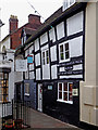 Shops on Castle Terrace in Bridgnorth, Shropshire