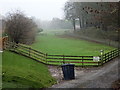 Course of dismantled railway, Pool in Wharfedale