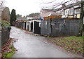 Western Power Distribution electricity substation near Griffiths Street, Ystrad Mynach