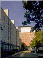 Ossulston Estate with Crick Institute behind