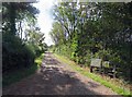 Driveway to Netherfield Farm