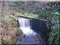 Weir on Caty Well Brook, Warley