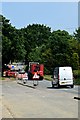 Roadworks on the A1120