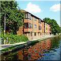 Canalside apartments in Loughborough, Leicestershire