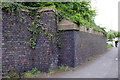 Remains of former railway bridge, Beaumont Leys Lane