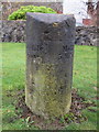 Milestone in Cilcain Road, Pantymwyn