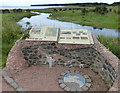 Information boards at the Tentsmuir National Nature Reserve