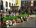 Christmas stall, Market Square, Dover