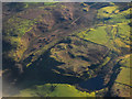 NS4158 : Walls Hill fort from the air by Thomas Nugent