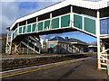 Footbridge at Chepstow railway station