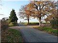 Junction of lanes just north of Ellerdine Heath