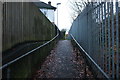 TQ1864 : Path from Bridge Road to Church Lane by David Howard