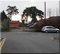 Entrance to the Trafalgar Cleaning Equipment site, Ystrad Mynach