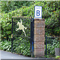 Western House Hotel gates