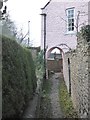 Archway by the bridge at Piercebridge.