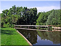 Canal by Kegworth in Leicestershire