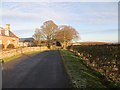 Farm road at Elwartlaw