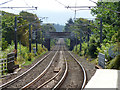 Railway line at Troon