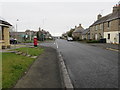 Road (B6461) passing through Leitholm