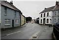 West along the B4601 Church Street, Llanfaes, Brecon