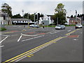 Pelican crossing at the northern end of Morfa Road, Swansea