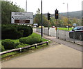 A4217 direction sign, Swansea