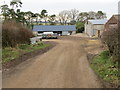 The end of a minor road at Kersheugh Farm