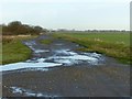SE6027 : Former perimeter road, Burn Airfield by Alan Murray-Rust