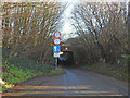 Single lane A47 underpass at Bawburgh