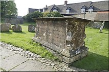 SP4414 : Tomb in the churchyard by Bill Nicholls