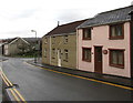 Distinctively painted house, Heol Fawr, Nelson